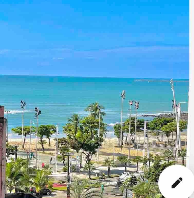 Flat Com Vista Mar Na Orla Apartamento